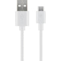 GOOBAY USB 2.0 (M) na microUSB (Type B) 1m bel polnilni kabel