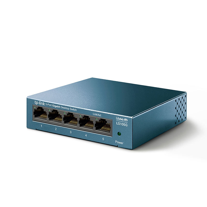 TP-LINK LiteWave LS105G 5-portno gigabitno mrežno stikalo RJ45