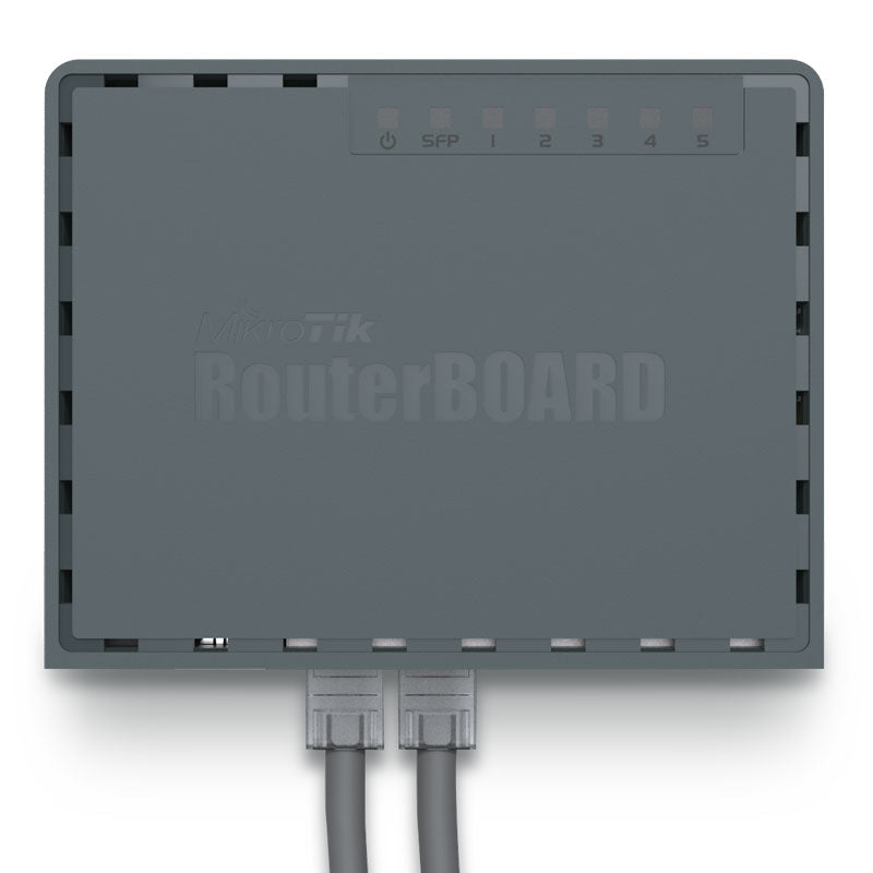 MIKROTIK hEX S RB760iGS 5-port SFP/PoE Gigabit usmerjevalnik-router
