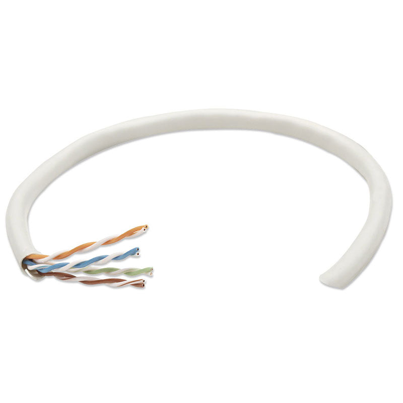 INTELLINET CAT5e UTP 305m kolut siv mrežni namestitveni kabel
