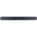 INTELLINET 19"1U črn slepi panel