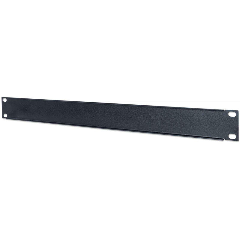 INTELLINET 19"1U črn slepi panel