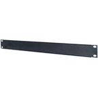 INTELLINET 19"1U črn slepi panel