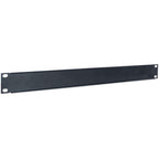 INTELLINET 19"1U črn slepi panel