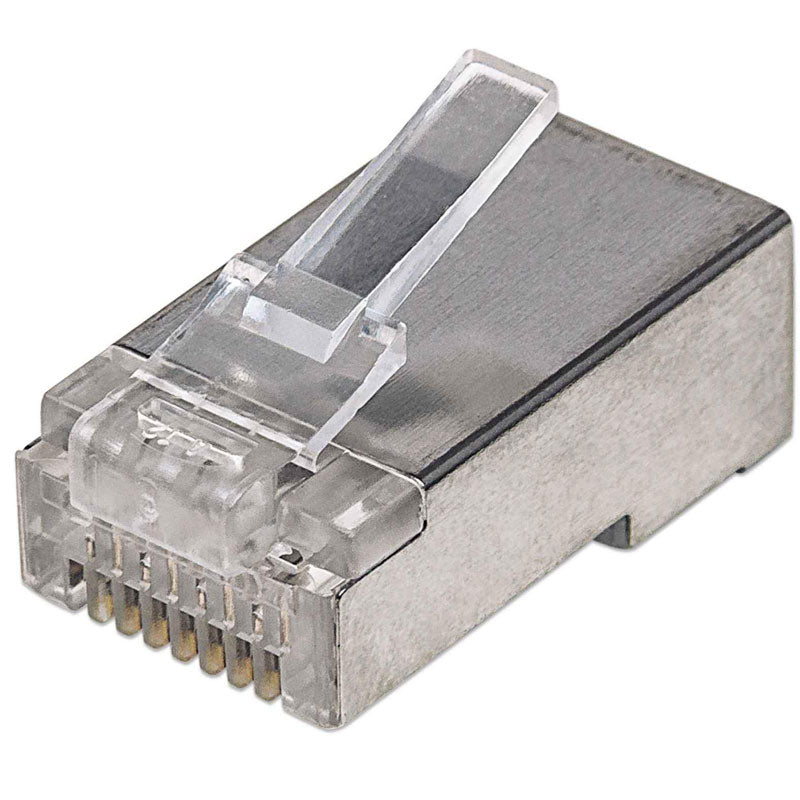 INTELLINET 100 kosov Cat5e RJ45 STP 3-točkovni modularni konektorji