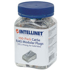 INTELLINET 100 kosov Cat5e RJ45 STP 3-točkovni modularni konektorji