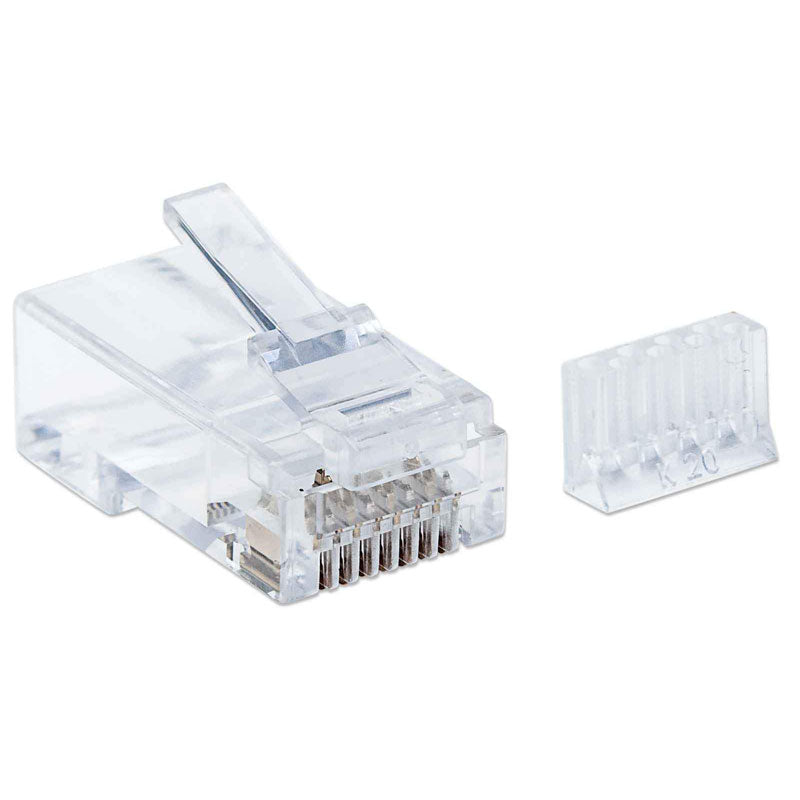 INTELLINET 90 kosov Cat6 RJ45 UTP 3-točkovni modularni konektorji