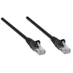 INTELLINET CAT5e UTP 1,5m črni mrežni priključni patch kabel