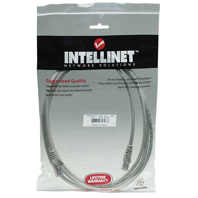 INTELLINET CAT5e UTP 1,5m siv mrežni priključni patch kabel
