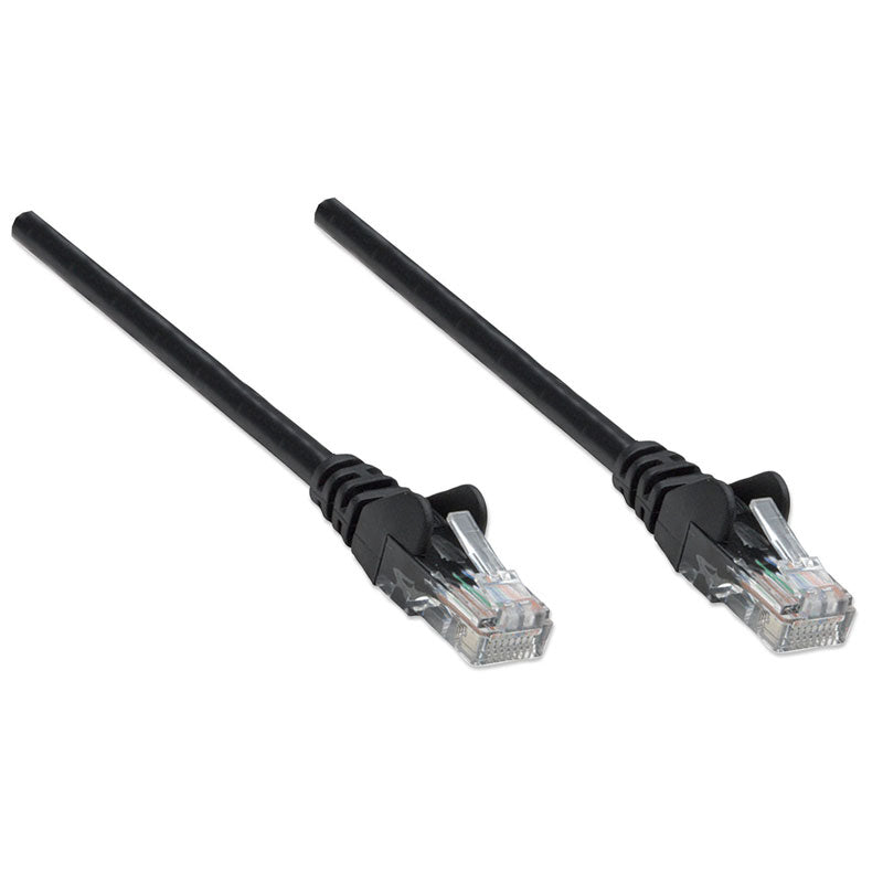 INTELLINET CAT5e UTP 2m črn mrežni priključni patch kabel