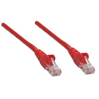 INTELLINET CAT5e UTP 2m rdeči mrežni priključni patch kabel