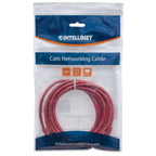 INTELLINET CAT5e UTP 3m rdeči mrežni priključni patch kabel