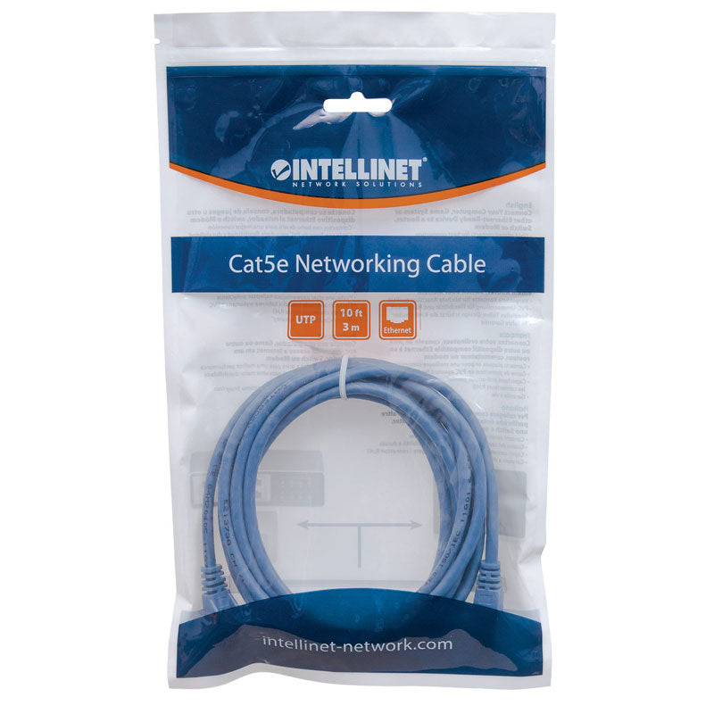 INTELLINET CAT5e UTP 3m moderen mrežni priključni patch kabel