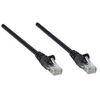INTELLINET CAT5e UTP 5m črn mrežni priključni patch kabel