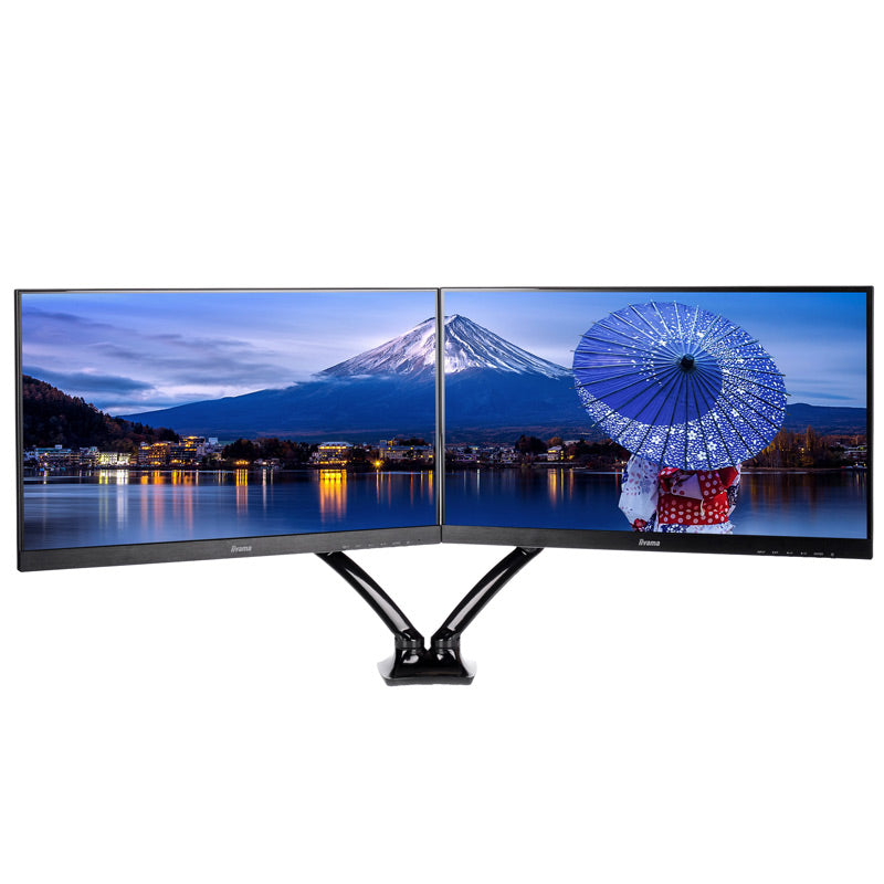 IIYAMA DS3002C-B1 za 2 monitorja do 27'' namizni nosilec