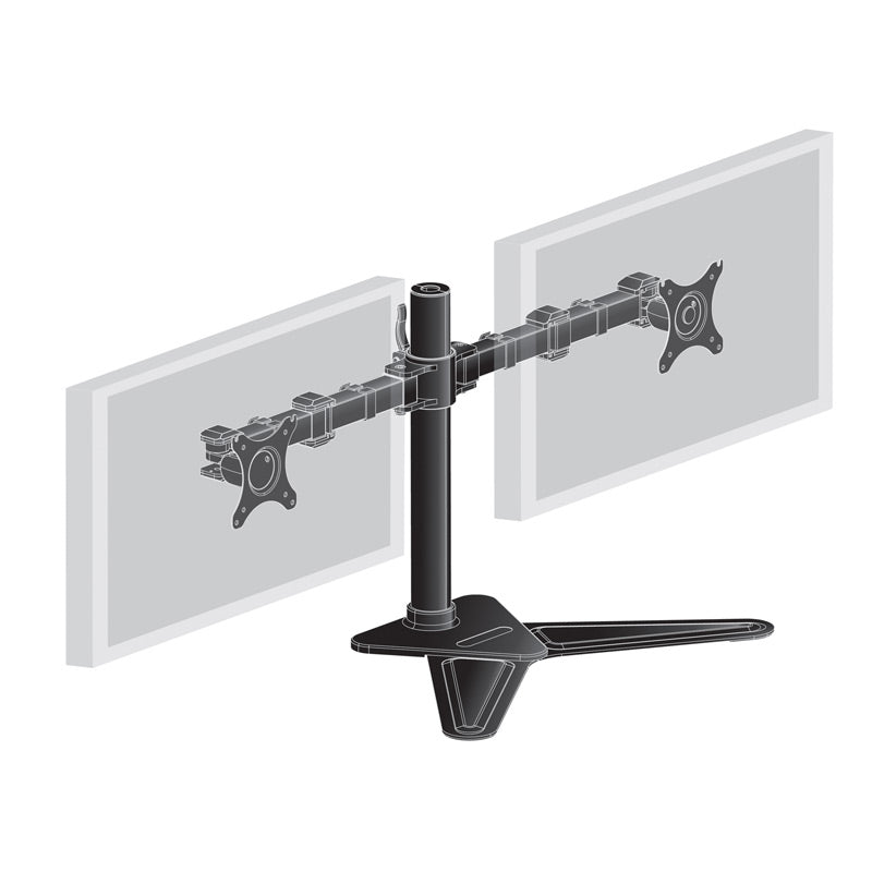 IIYAMA DS1002D-B1 za 2 monitorja do 30'' namizni nosilec
