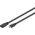 GOOBAY USB-C (Ž) USB-C (M) 1m podolžni kabel