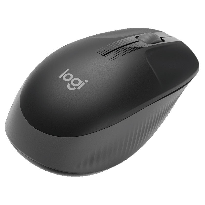 LOGITECH M190 Wireless Optical Mouse, black