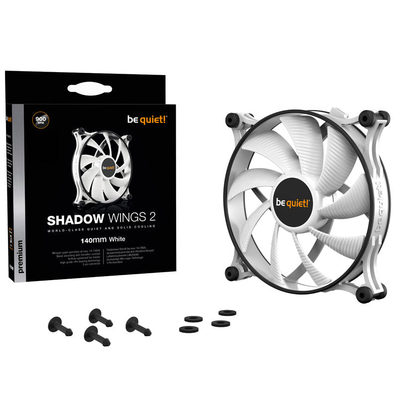 BE QUIET! SHADOW WINGS 2 (BL090) 140 mm 3-pinski ventilator