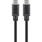 GOOBAY USB-C na USB-C 2m 60W 5Gbit/s Power Delivery napajalni kabel
