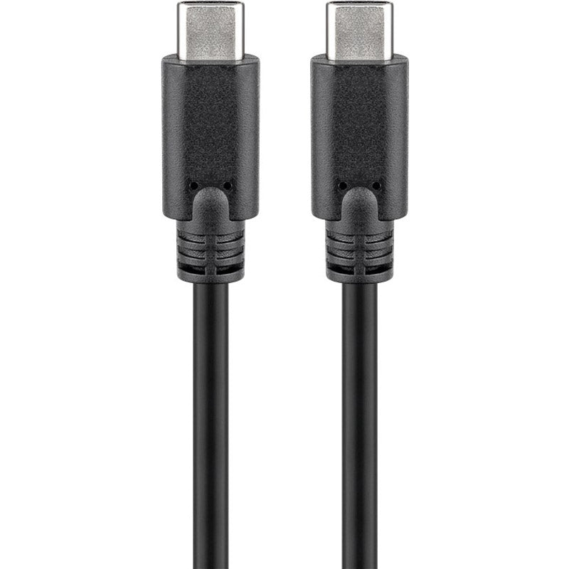 GOOBAY USB-C na USB-C 2m 60W 5Gbit/s Power Delivery napajalni kabel