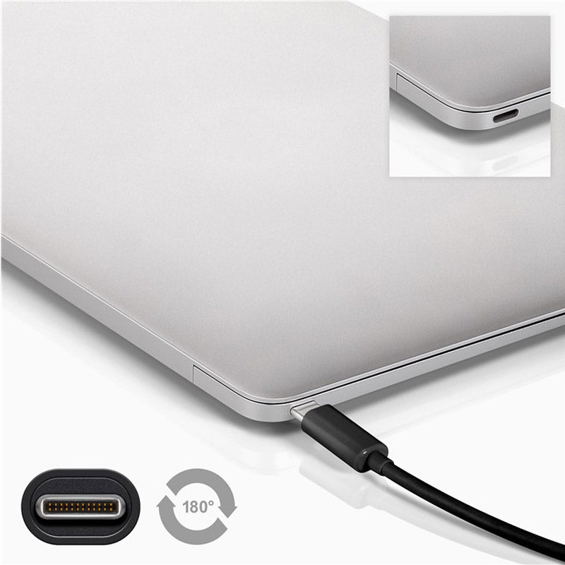 GOOBAY USB-C na USB-C 2m 60W 5Gbit/s Power Delivery napajalni kabel