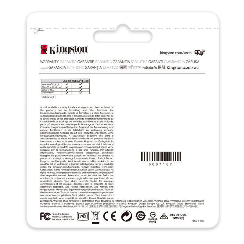 KINGSTON DataTraveler Kyson 128GB USB3.2 Gen1 tip-A DTKN/128GB USB ključ