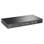 TP-LINK JetStream TL-SG2428P 28-vratno 24x gigabitno PoE+ RJ45 4x gigabitno SFP pametno mrežno stikalo