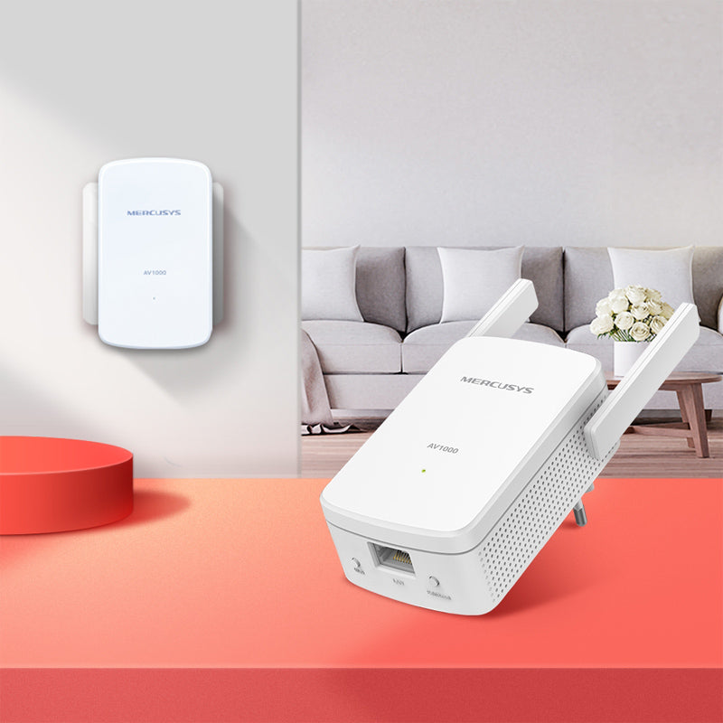 MERCUSYS MP510 KIT AV1000 Gigabit Wi-Fi Powerline kit adapter