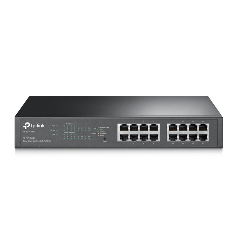 TP-LINK TL-SG1016PE V2 16-port gigabit (8x PoE+) RJ45 Easy Smart mrežno stikalo