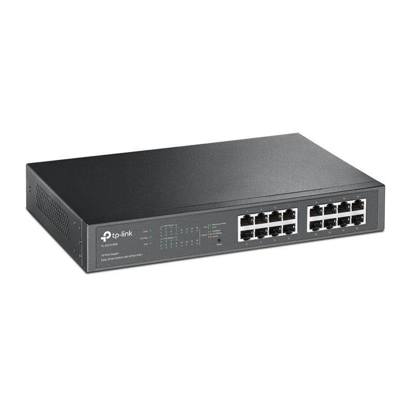 TP-LINK TL-SG1016PE V2 16-port gigabit (8x PoE+) RJ45 Easy Smart mrežno stikalo