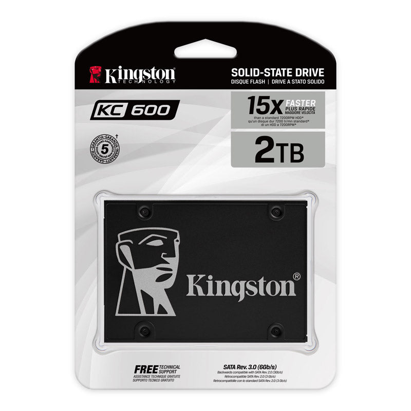 KINGSTON KC600 2TB 2,5 SATA3 SKC600/2048G SSD
