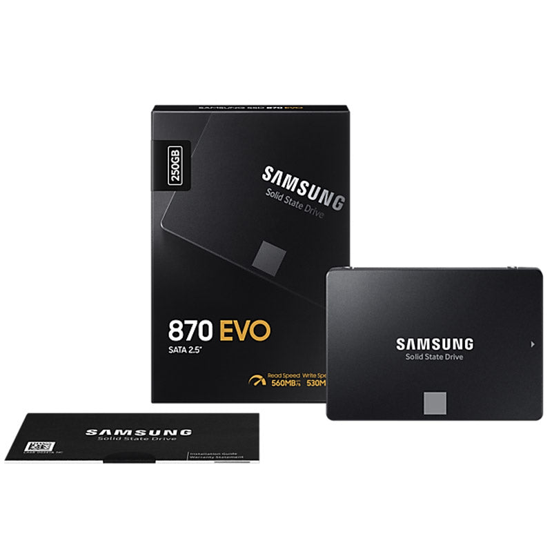 SAMSUNG 870 EVO 250GB 2,5" SATA3 MZ-77E250B/EU SSD