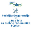 PCPLUS podaljšanje garancije iz 2 na 3 leta za računalnike PCplus DREAM, GAMER, STORM
