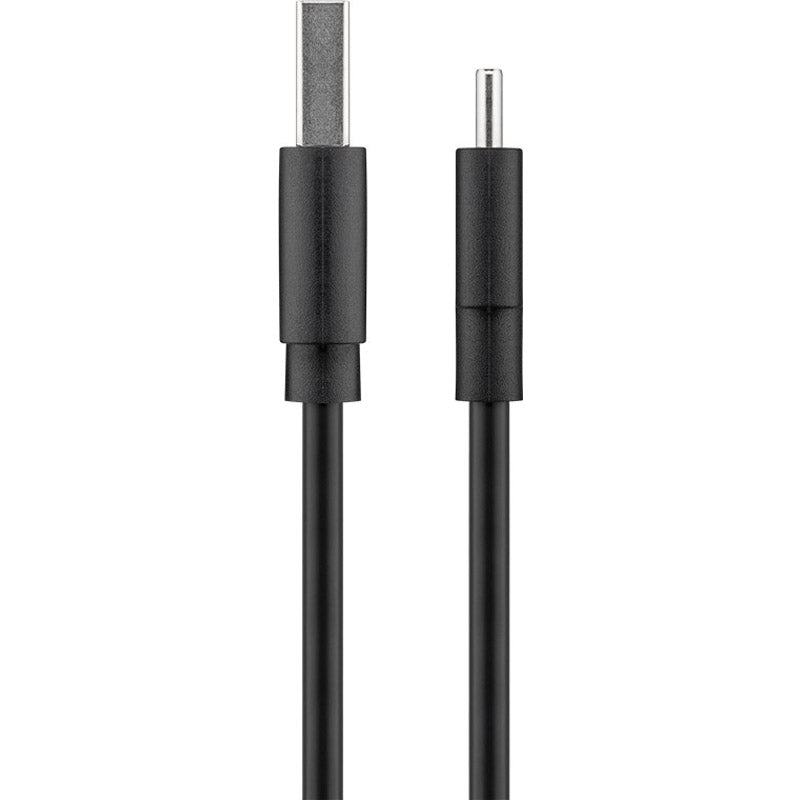 GOOBAY USB-C na USB-A 2.0 (M) 1m črn polnilni in sync kabel