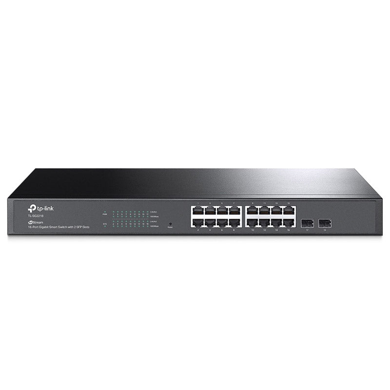 TP-LINK JetStream TL-SG2218 18-vratno 16x Gigabit RJ45 2x Gigabit SFP pametno mrežno stikalo