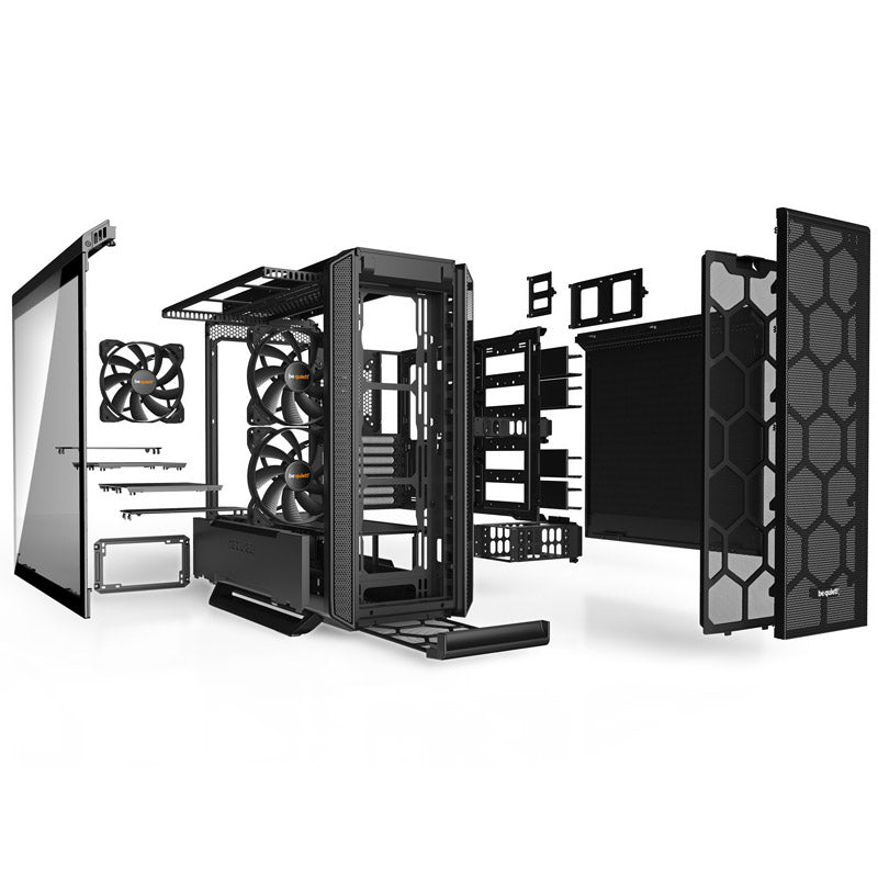 BE QUIET! SILENT BASE 802 WINDOW (BGW39) midiATX črno ohišje