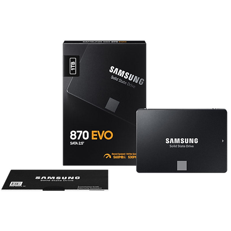 SAMSUNG 870 EVO 1TB 2,5" SATA3 MZ-77E1T0B/EU SSD