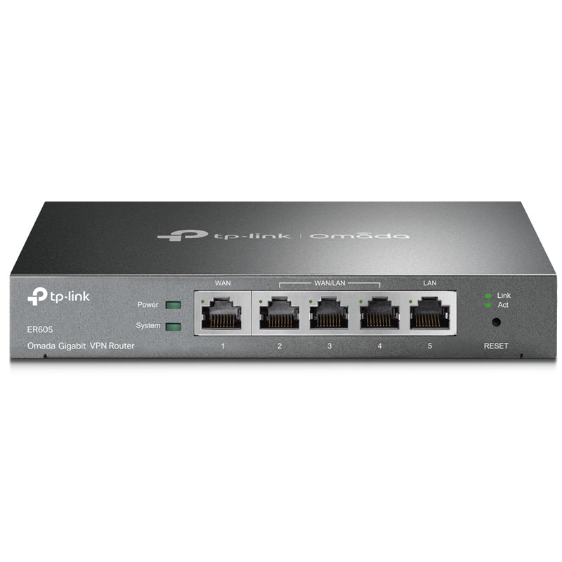 TP-LINK Omada ER605 (TL-R605) Gigabit 4x WAN VPN usmerjevalnik-router