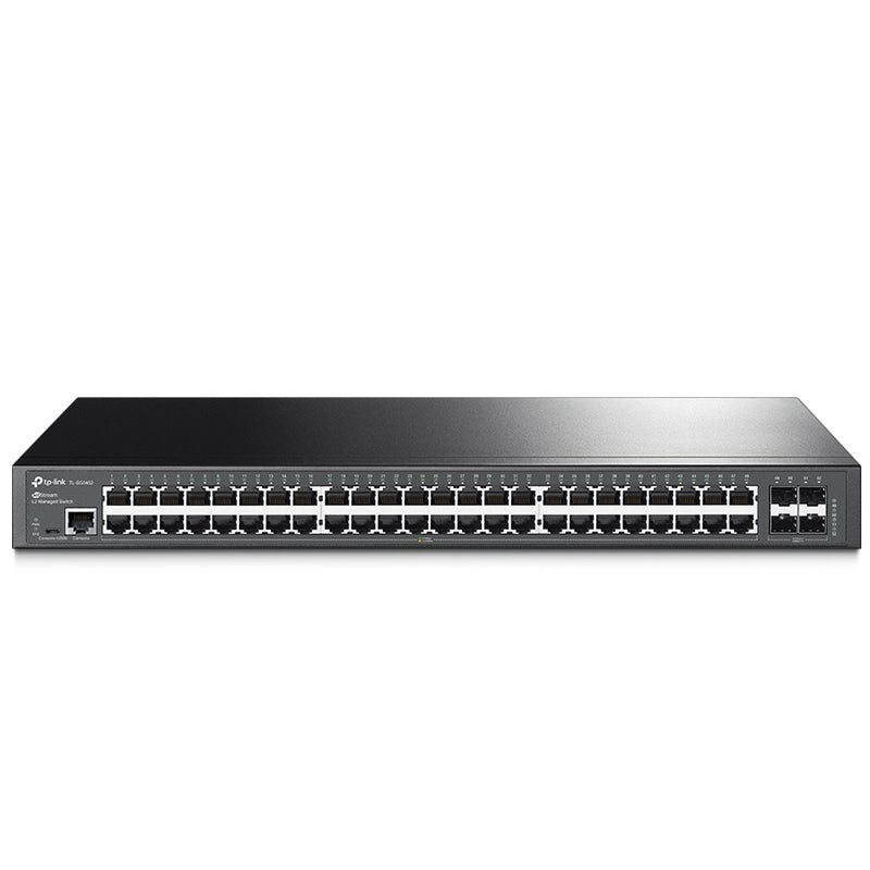 TP-LINK JetStream TL-SG3452 52-port 48x Gigabit RJ45 4x Gigabit SFP L2 upravljivo mrežno stikalo