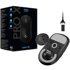 LOGITECH G PRO X Superlight brezžična optična igralna miška s senzorjem, črna