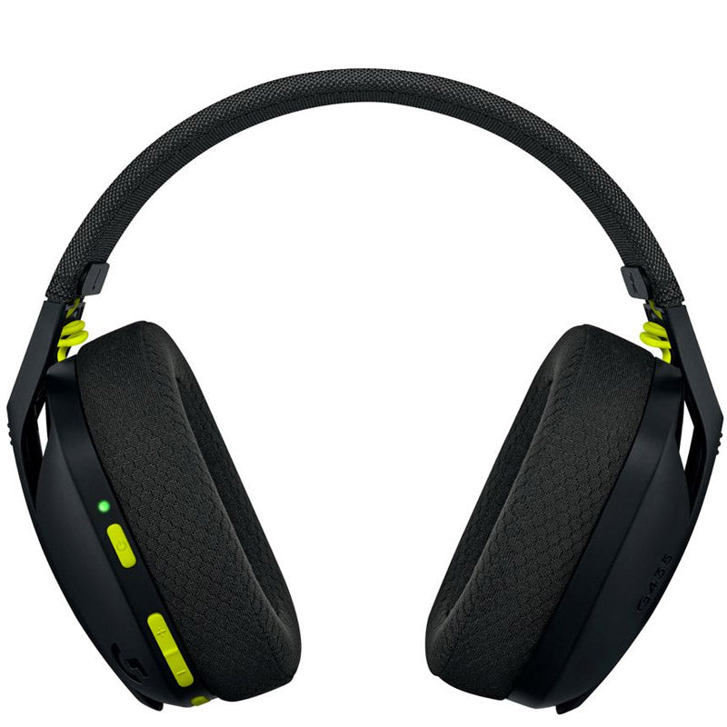 LOGITECH G435 Wireless LightSpeed Gaming z mikrofonom črne slušalke