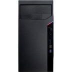 INTER-TECH 6505 RETO microATX črno ohišje