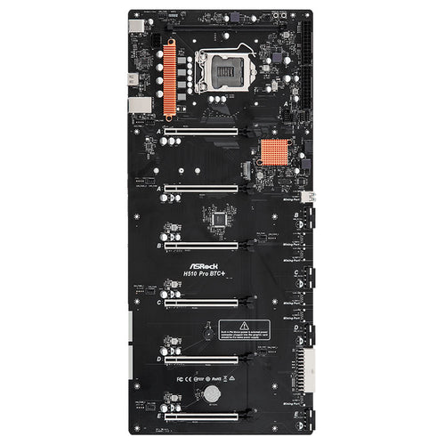 ASROCK H510 Pro BTC+ DDR4 32GB LGA1200 (90-MXBGL0-A0UAYZ) rudarska matična plošča ATX