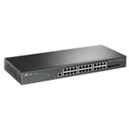 TP-LINK JetStream SG3428X 28-vratno 24x Gigabit RJ45 4x 10GE SFP+ L2+ upravljano mrežno stikalo