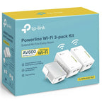 TP-LINK TL-WPA4220 TKIT AV600 300Mbps brezžični 3-pack powerline starter kit adapter