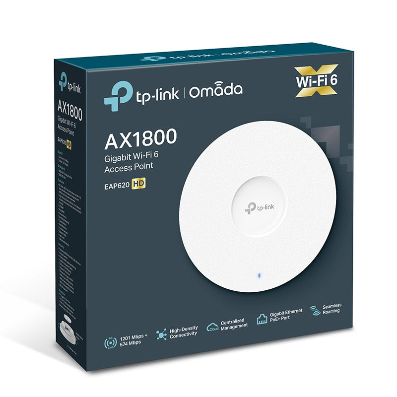 TP-LINK EAP620 HD AX1800 Wi-Fi dvopasovna stropna brezžična dostopna točka (AP)