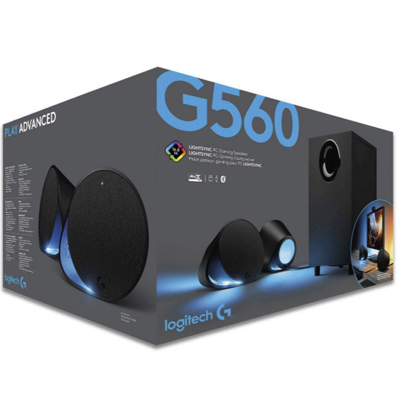 LOGITECH G560 2.1 120W RGB črni zvočniki