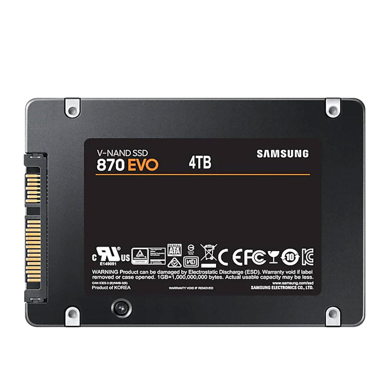SAMSUNG 870 EVO 4TB 2,5" SATA3 MZ-77E4T0B/EU SSD