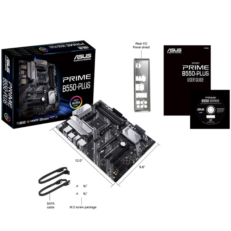 ASUS Prime B550-Plus AM4 DDR4 ATX motherboard